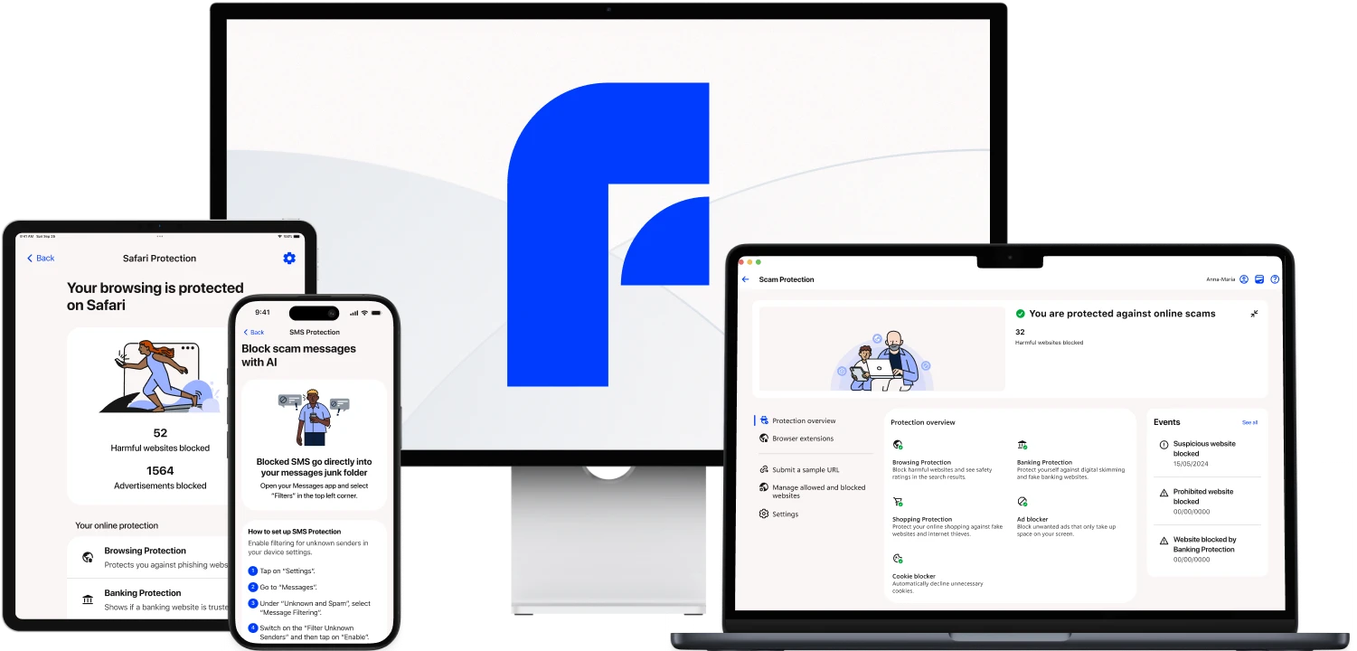 total app on different devices